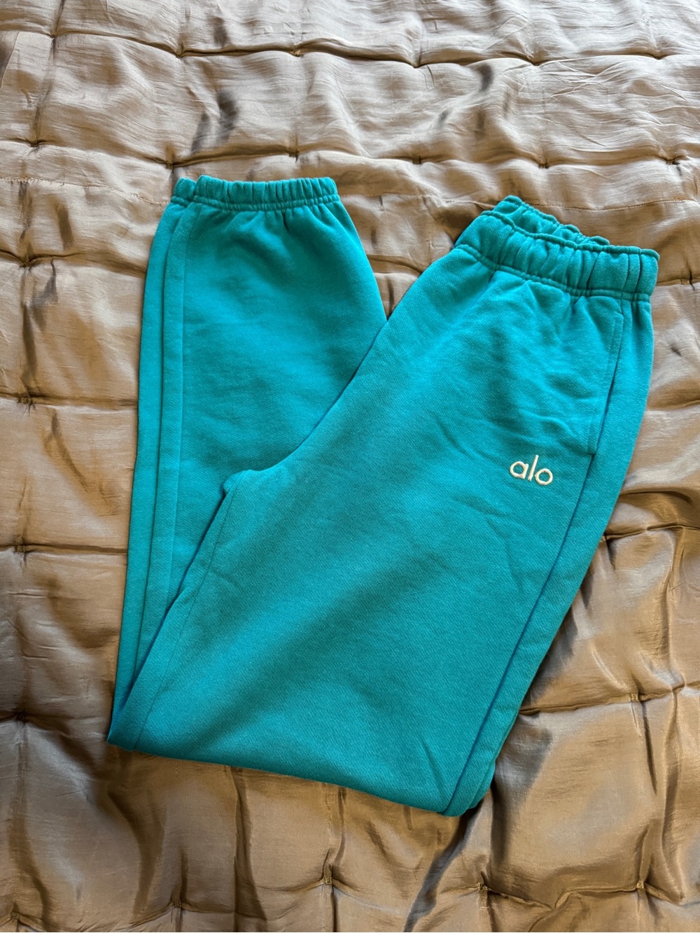 Alo Accolade Teal Sweatpants